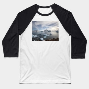 View from Red Rock Ridge, Antarctica Baseball T-Shirt